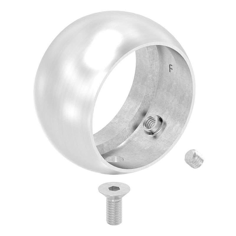 Kugelring für Handlaufhalter, 48,3mm, V2A
