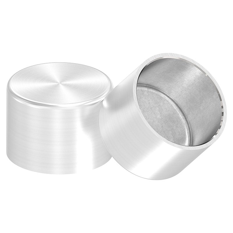 Endkappe für Stecksystem, für 42,4x2,0mm, V2A