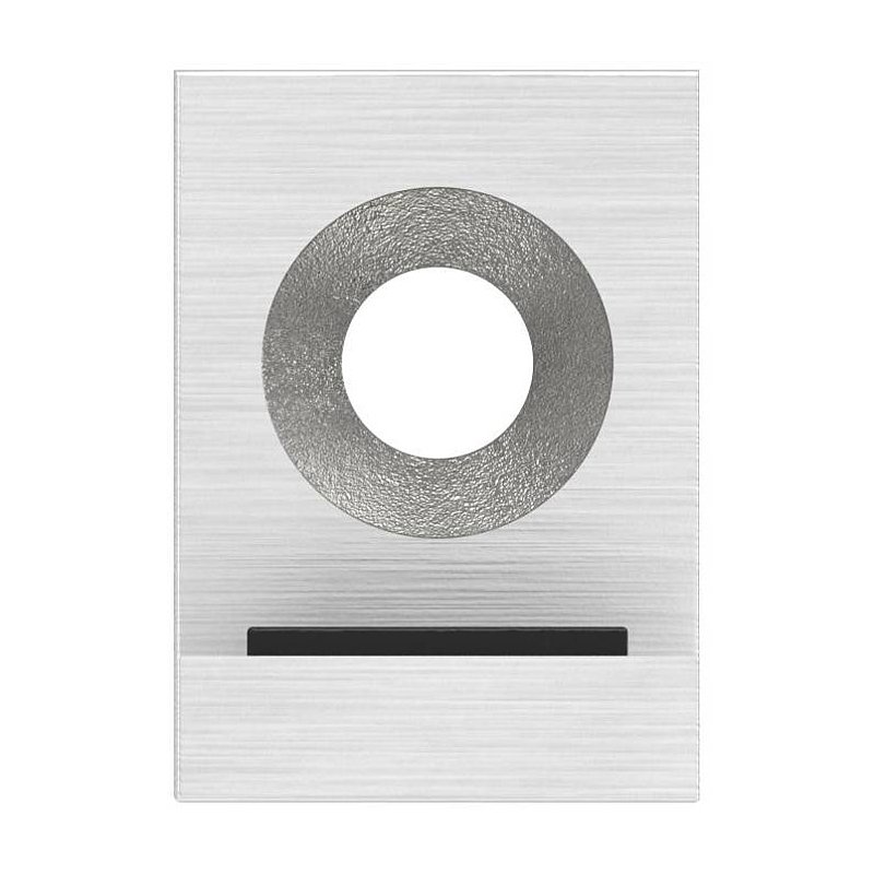 Halteboden mit Anschluss 42,4mm, V2A