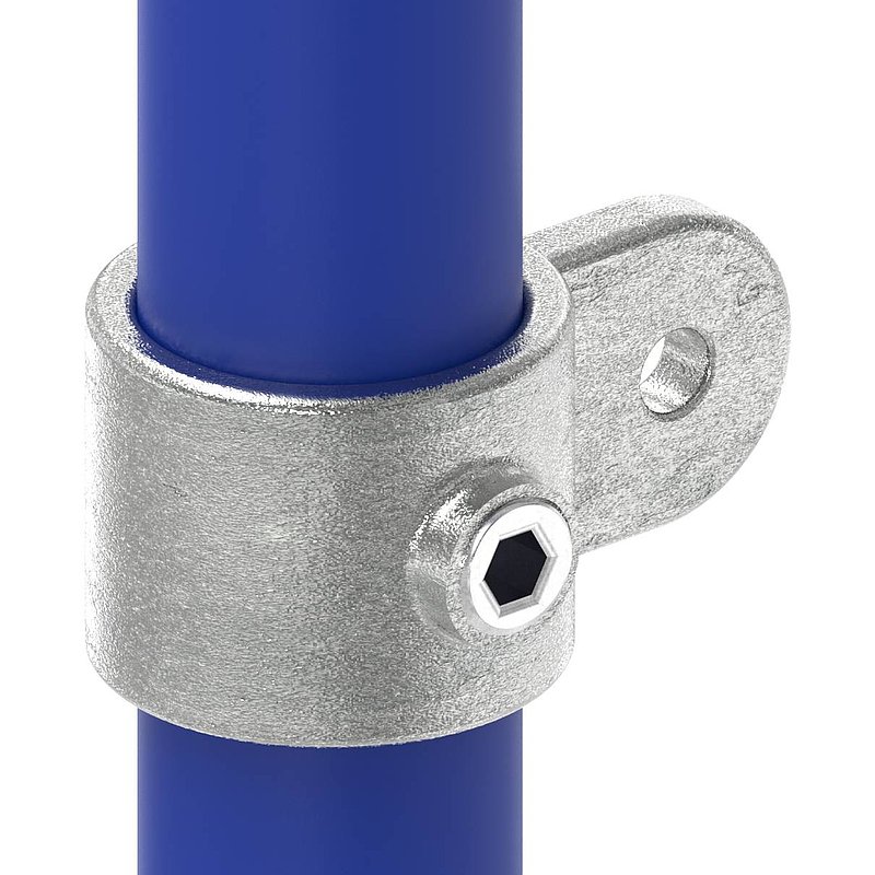 Halter mit einer Lasche, für Rohr Ø 42,4mm