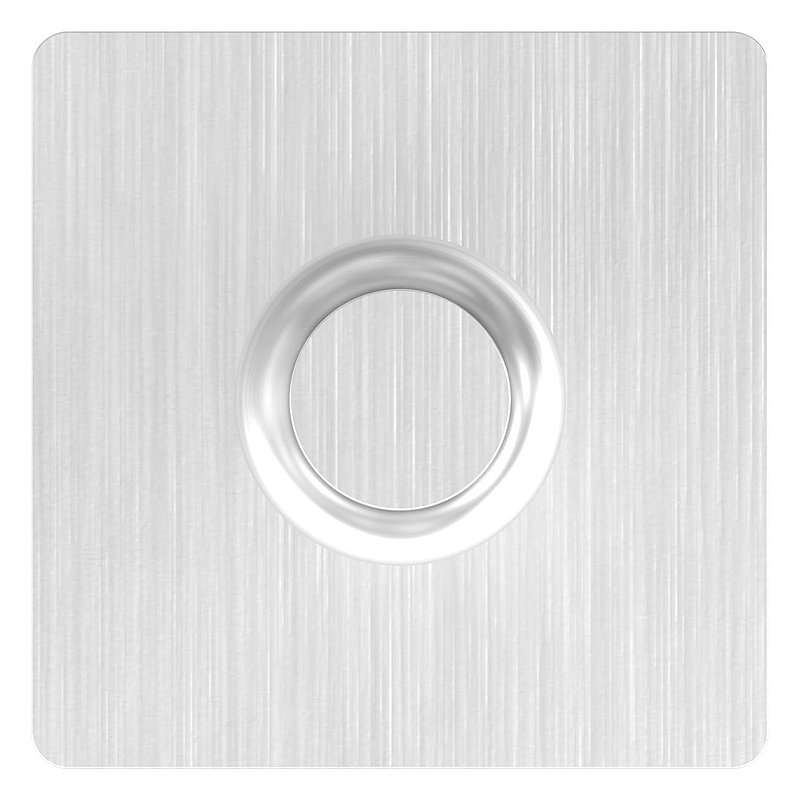 Stopfen mit Stift für Rohr 40 x 40 x 3,0mm, Höhe 105mm