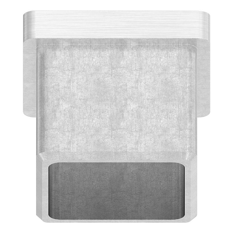 Einsteckkappe, für Rohr 30x30x2,0mm, V2A