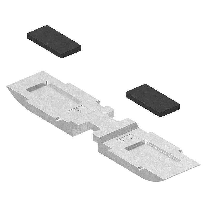 Privacy screen safety shelf MK Mod. 25, AISI316
