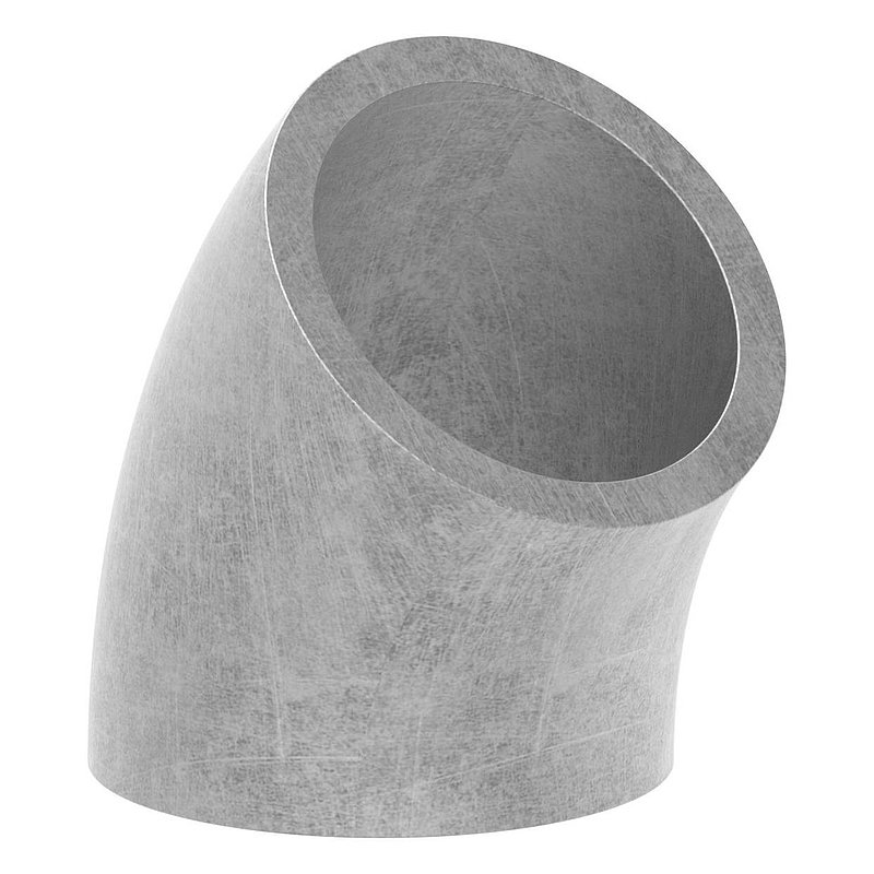Schweißbogen 45°, 21,3 x 2,0mm, Bauart 3