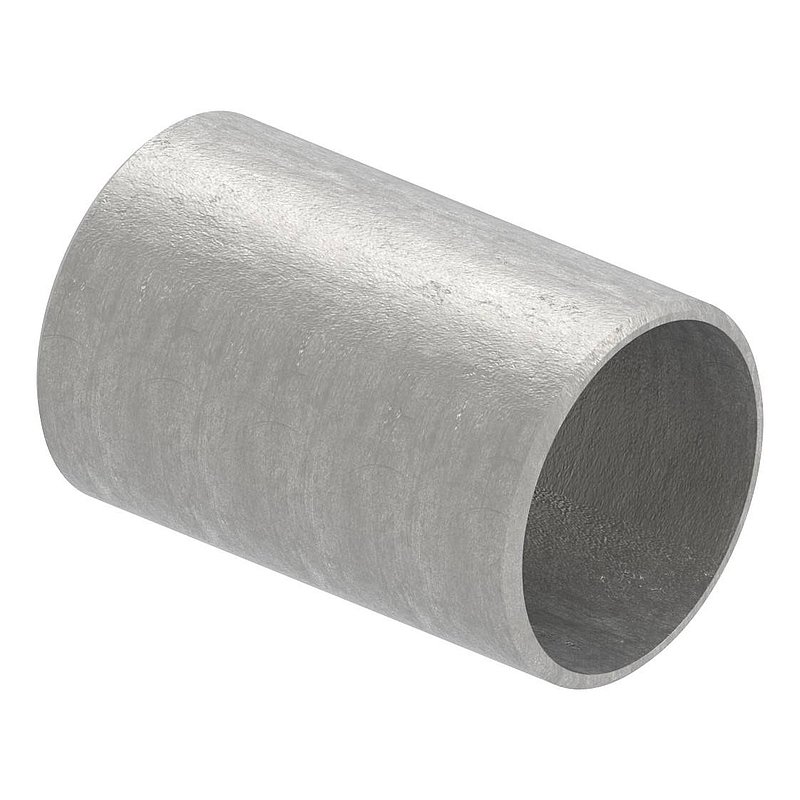 Verbindungsstück für Rohr 48,3x2,5mm, V2A