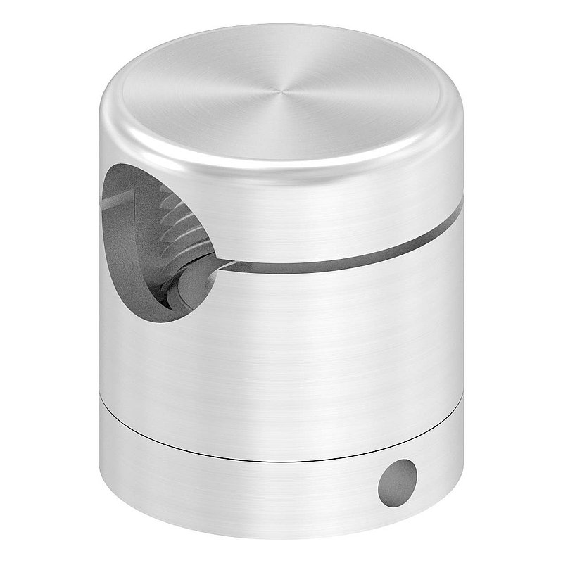 Brenk base holder for rods Ø 14mm, ALU