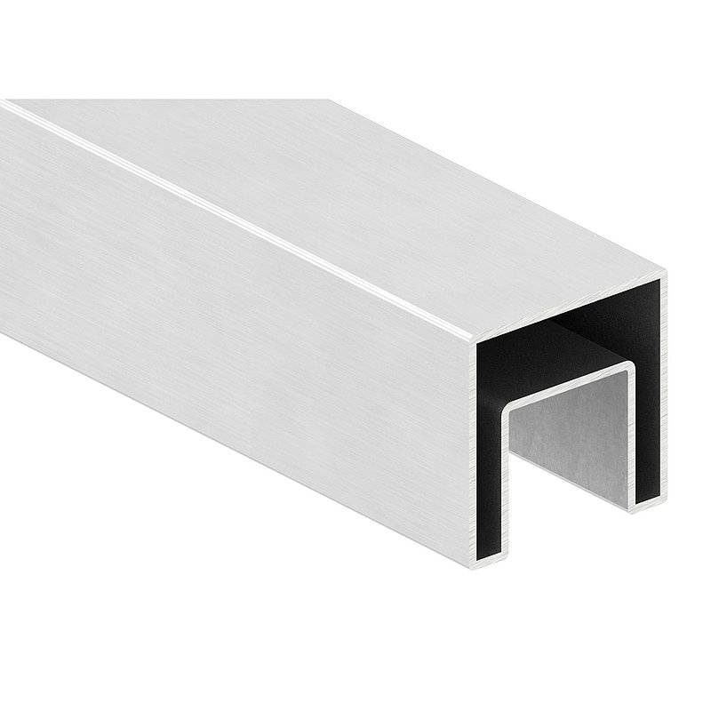 Quadratnutrohr, 40x40x1,5 mm, L: 6000mm, V4A