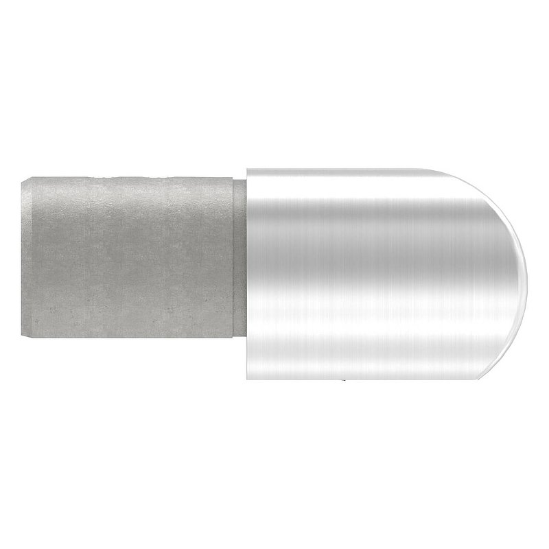 Eckbogen horizontal, für 42,4mm, V2A, Verlaufsecke