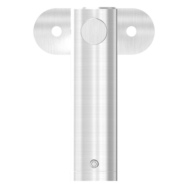 Handlaufhalter mit Gelenk, Handlaufanschlussplatte 42,4mm, V2A