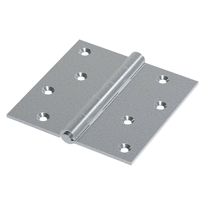 Scharnier 102x102x2,5mm mit herausnehmbaren Zapfen