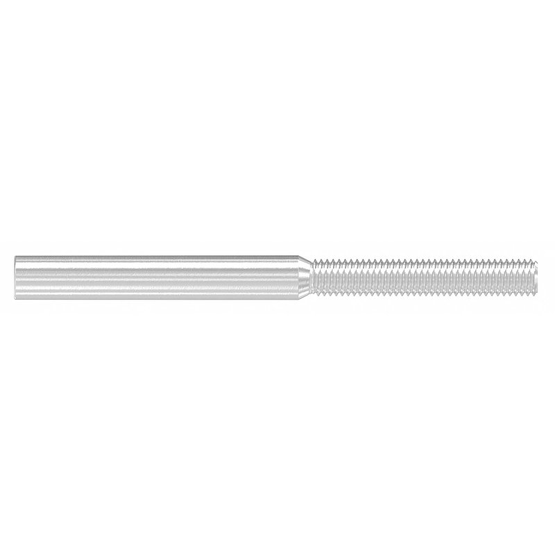 Embout fileté à sertir pour câble 3mm, V2A