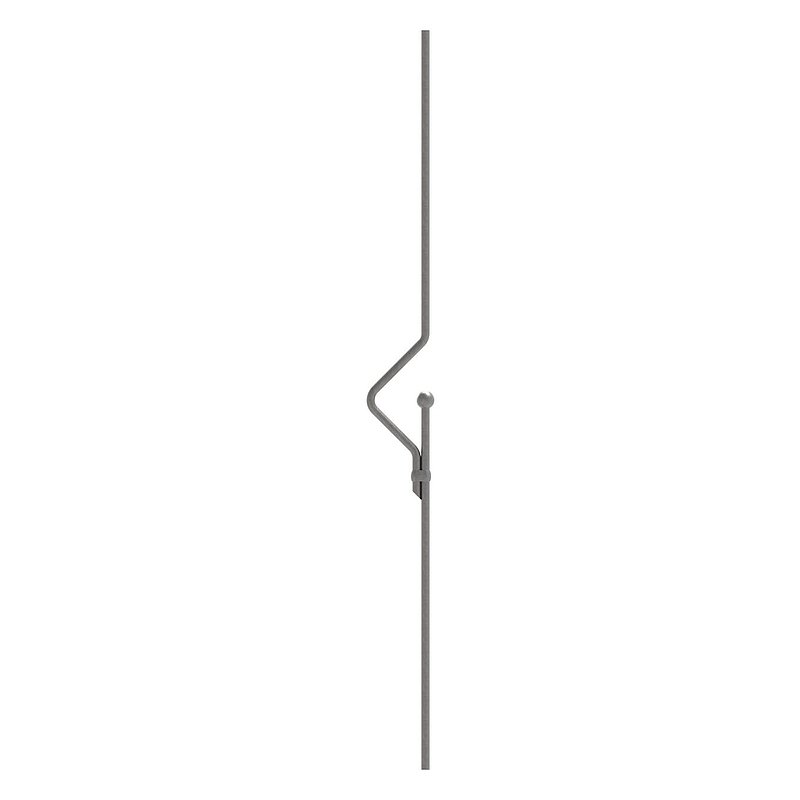 Designstab Ø 12mm, H: 1000mm, S235