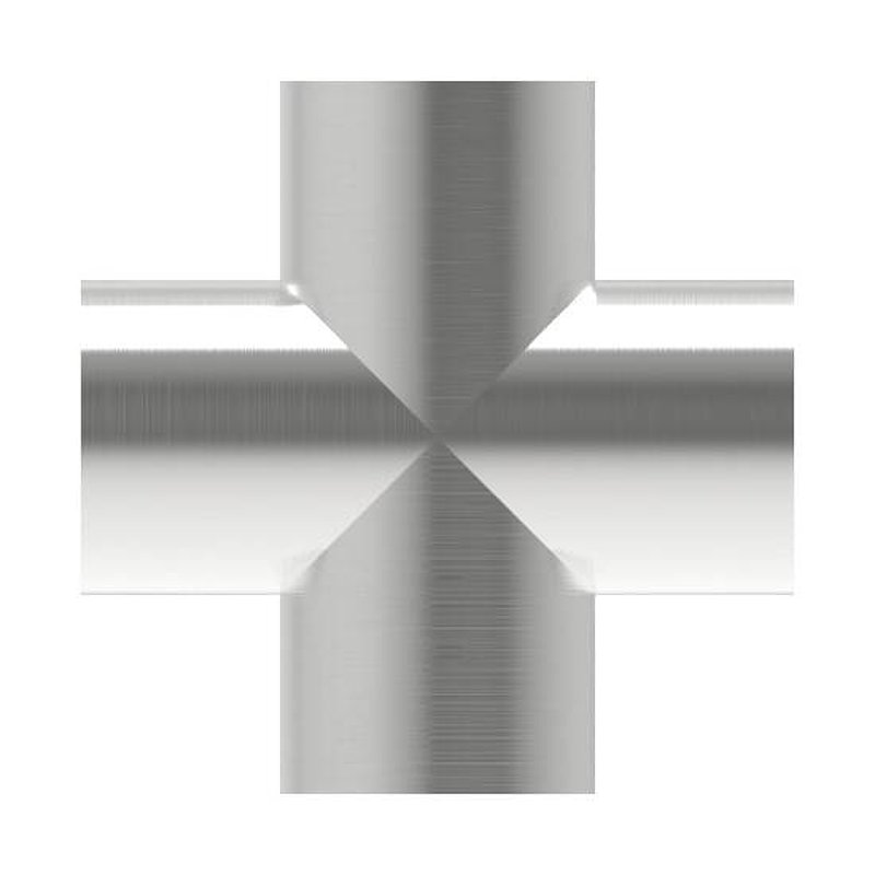 Kreuzstück, 42,4x2,0mm, V2A