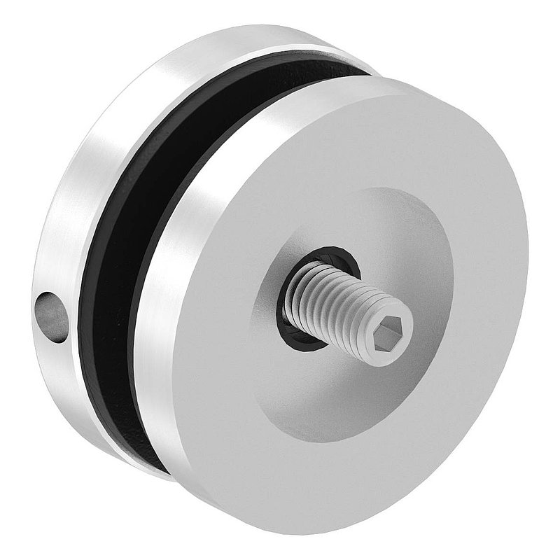 Glaspunkthalter Ø 52 mm, passend zu Brenk-Halter, V2A