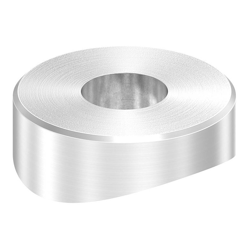 Ausgleichsstück (ohne Senkung) für Rohr 42,4mm, Ø 22mm, V2A