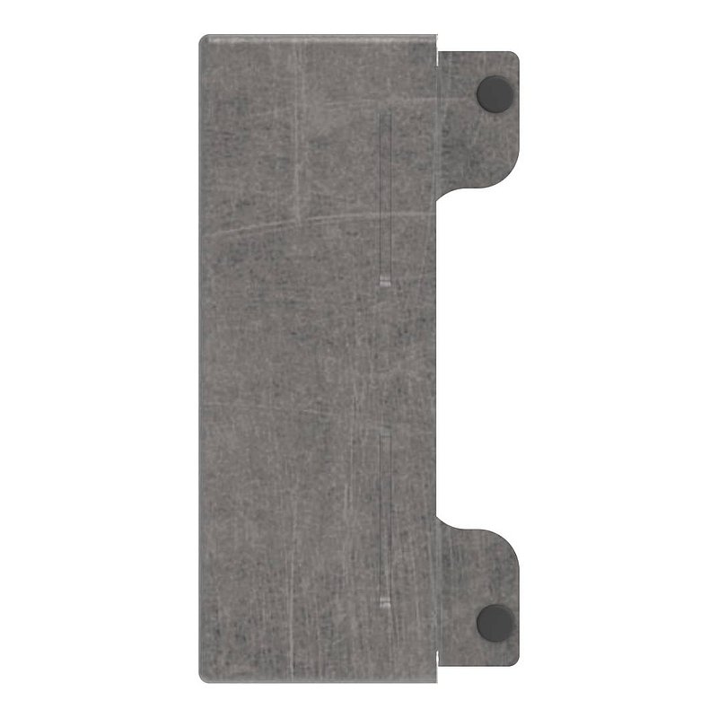 Gâche de serrure rectangulaire, avec entraxe 72mm, à souder, 40mm, acier
