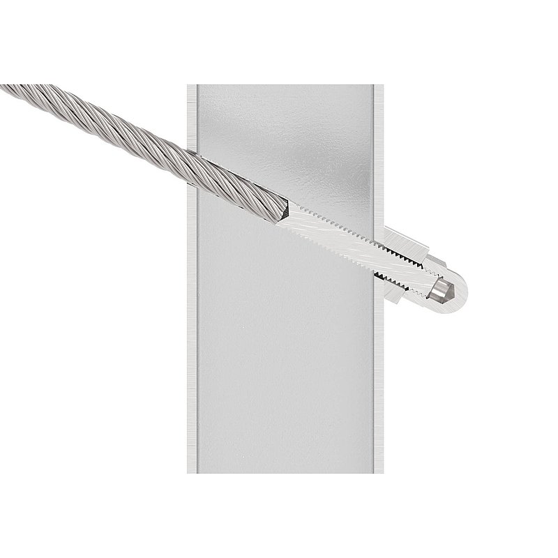 Formanschluss, für Gewinde M5, V2A
