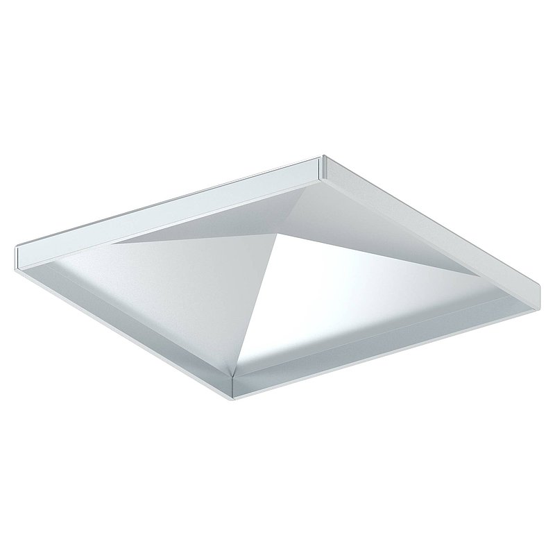 Pfeilerbedecker für Rohr 100x100mm, verzinkt