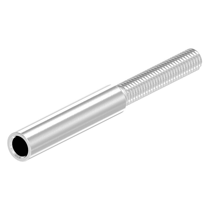 Gewindeterminal für Seil 5mm, V2A