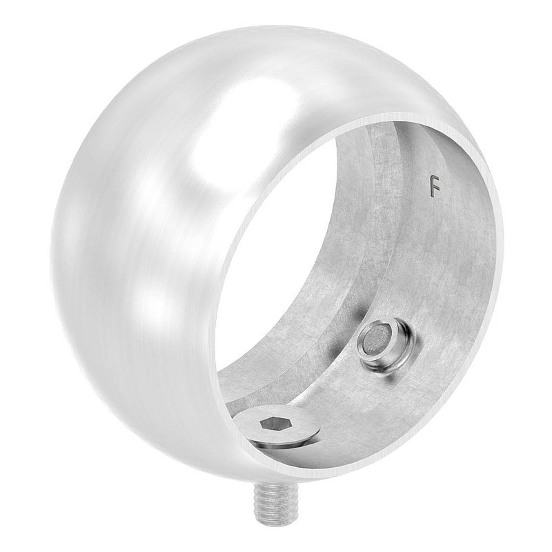 Kugelring für Handlaufhalter, 48,3mm, V2A