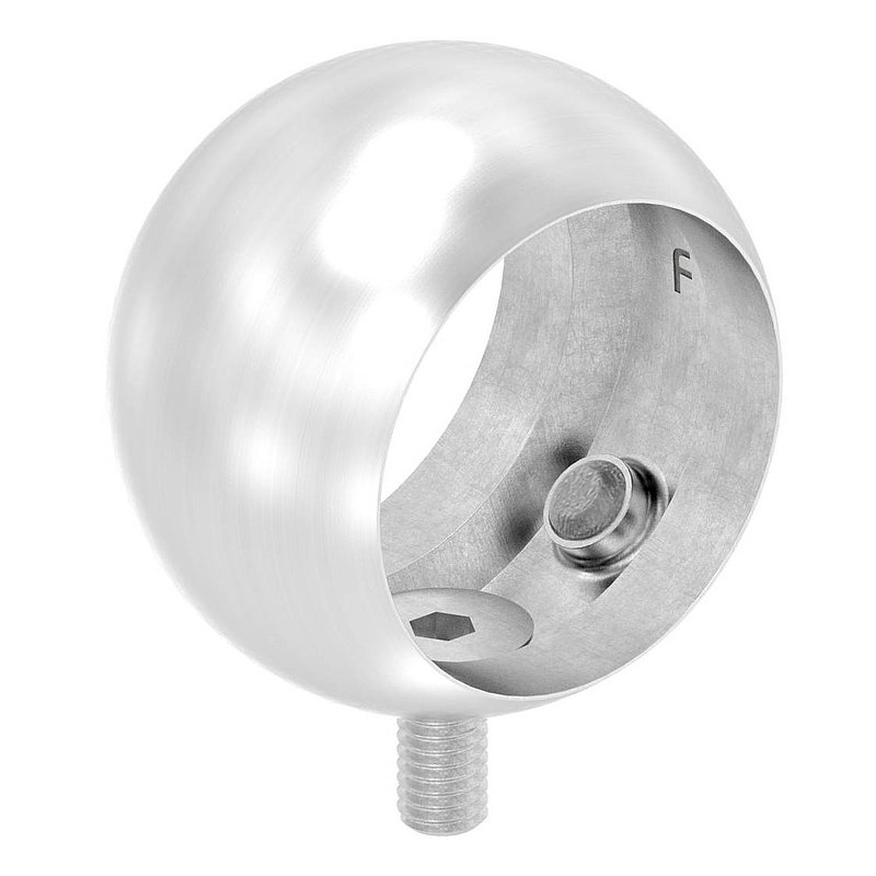 Kugelring für Handlaufhalter, 33,7mm, V4A