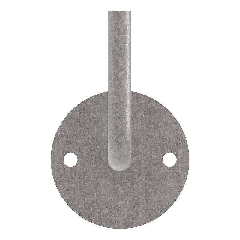 Support mural de main-courante à souder, 70x4mm