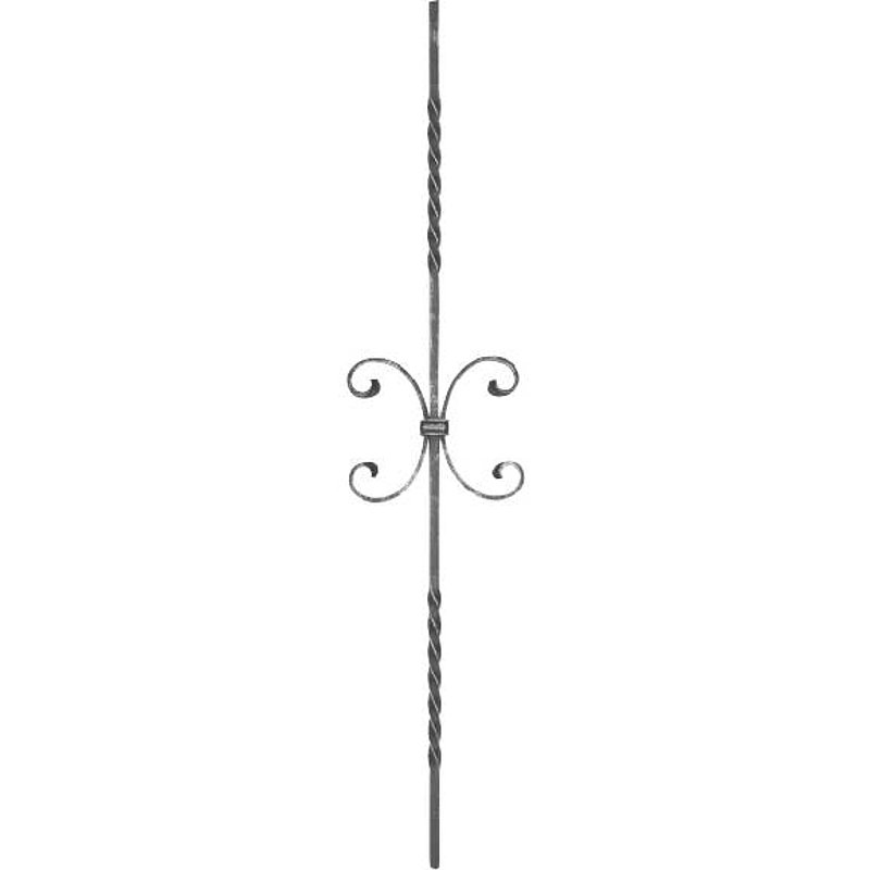 Zierstab 12x12mm, glatt, H: 900mm