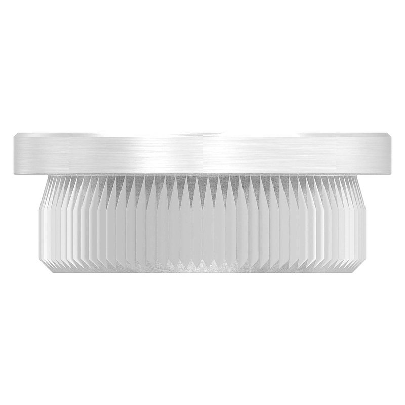 Tube end plug, for tube 26.9x2.0mm, AISI304