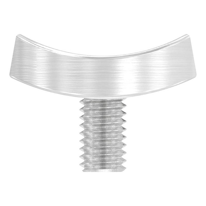 adjustable handrail connection plate, 42.4 mm, AISI316