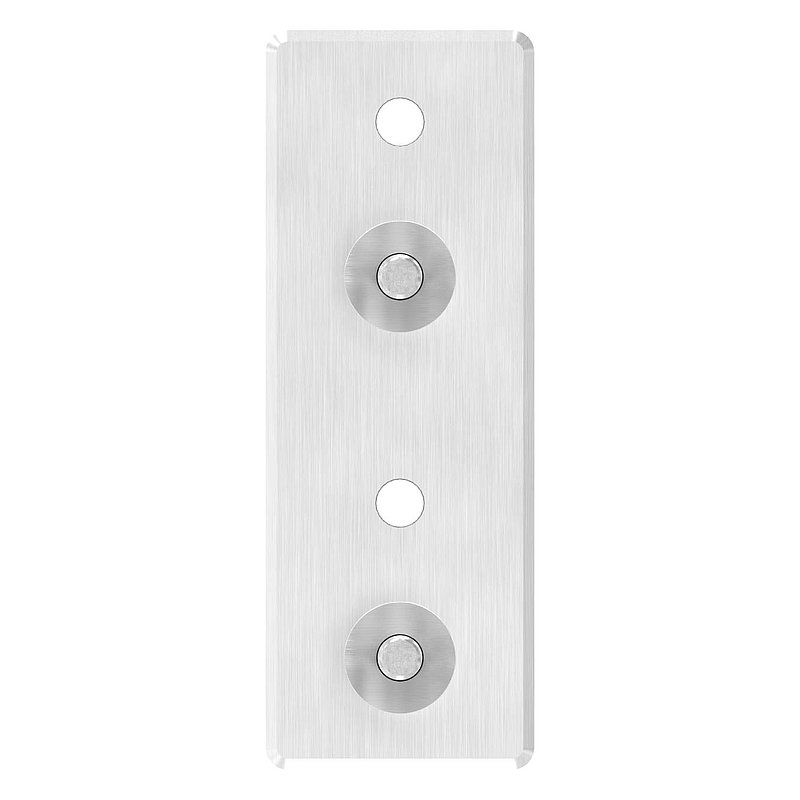 Wandbefestigung für Geländerpfosten 48,3mm, V2A