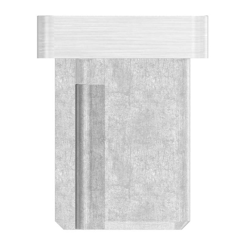Einsteckkappe, für Rohr 40x20x2,0mm, V4A
