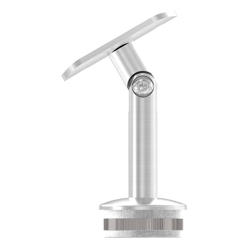 Rohrabschlussstopfen für Rohr 42,4x2,0mm, Handlaufanschlussplatte: 42,4mm, V2A