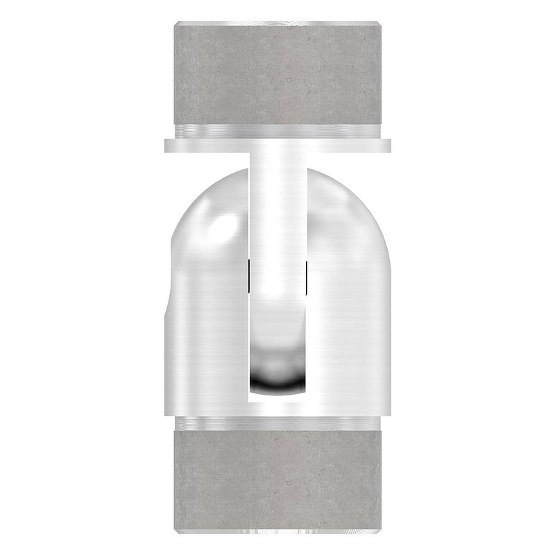 Joint piece, for tube 48.3x2.0mm, AISI304