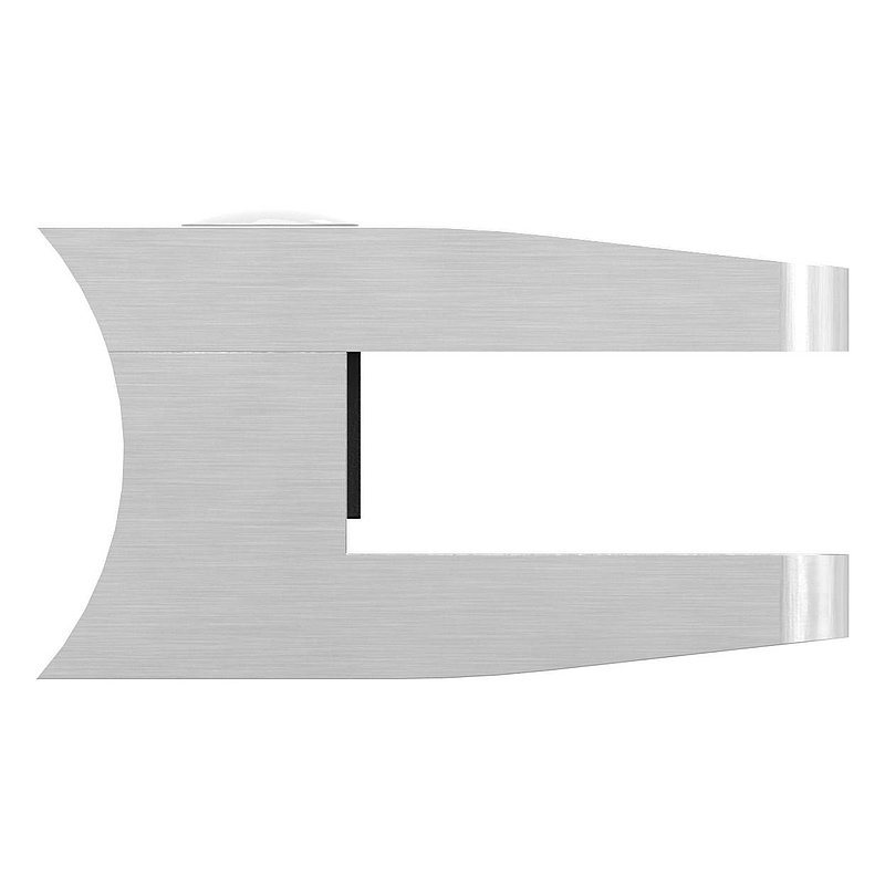 Glass clamp mod. 14, connection: 48.3mm, AISI304
