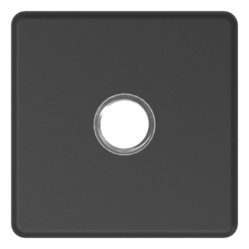 Kunststoffkappe für Quadratrohr 40x40mm mit M10