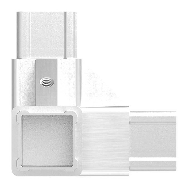 CORNECT® Ecke 90° mit Abgang, V2A