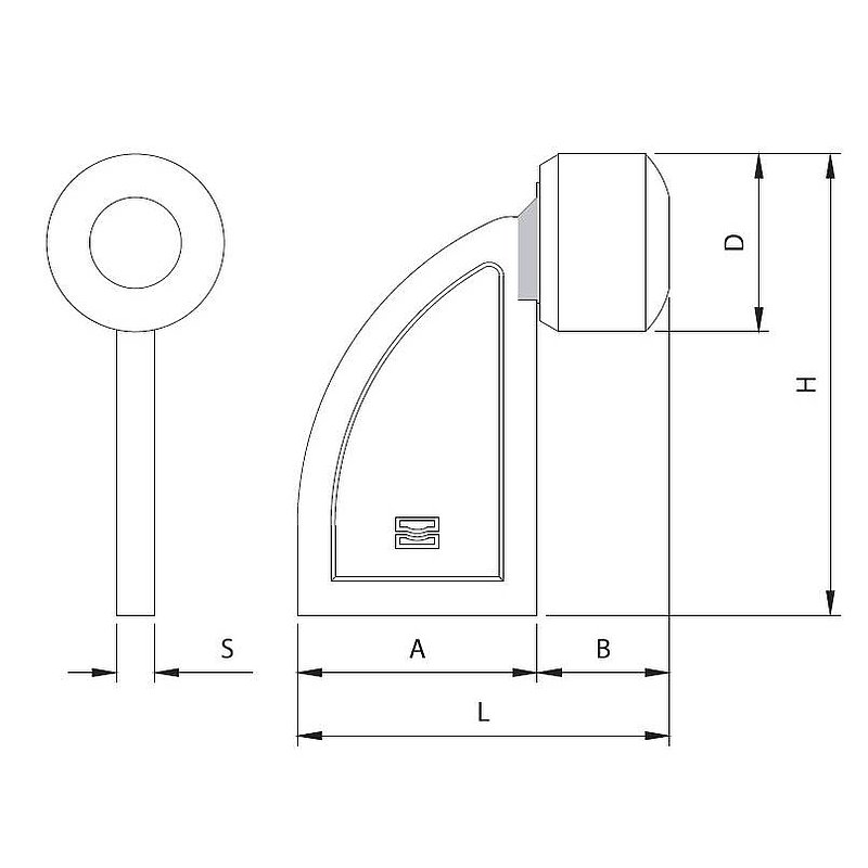 Gate end buffer