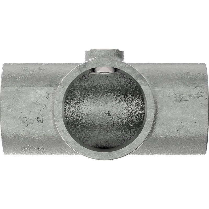 Raccord en T égal, pour tube Ø 42,4mm