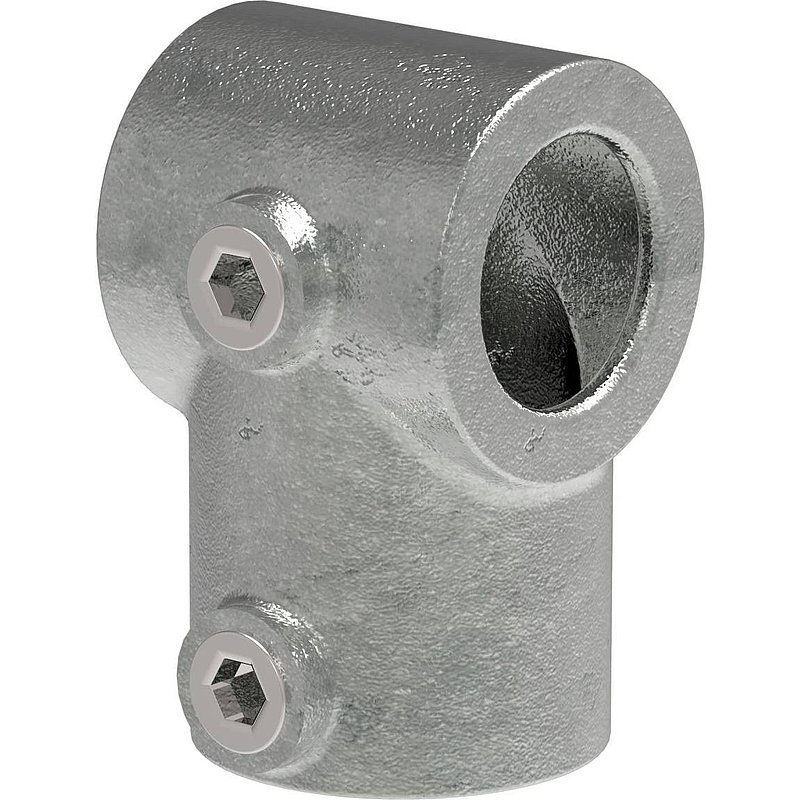 T-piece short, for pipe Ø 42.4 / 33.7 mm