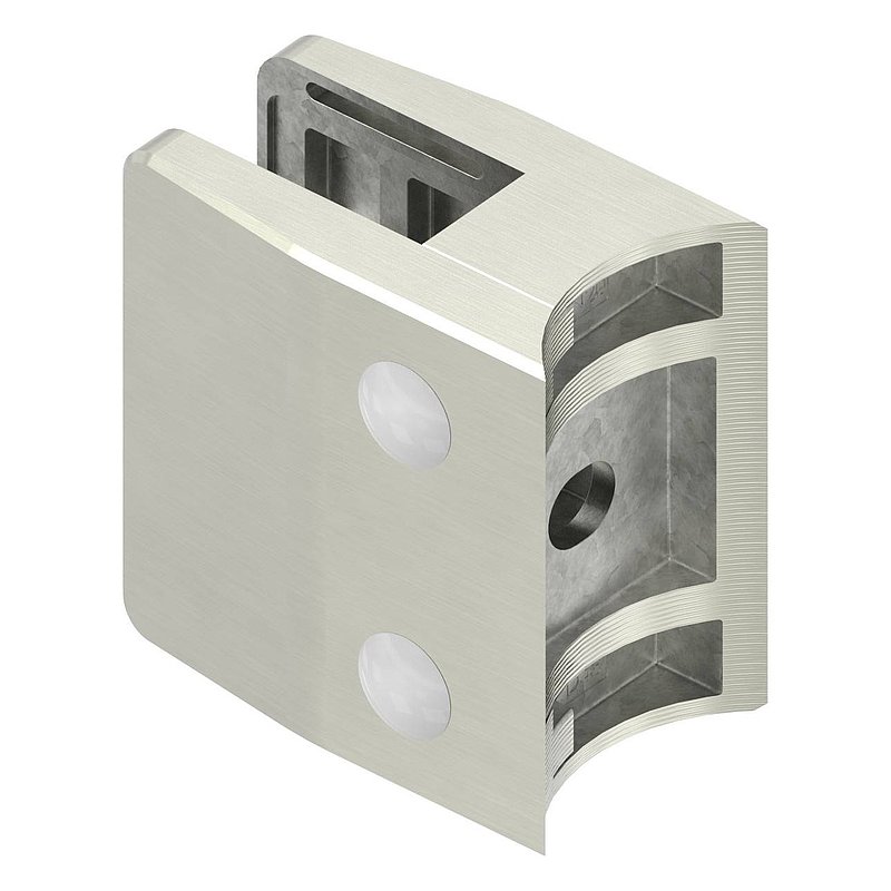 Glass clamp Mod. 35, connection: 48.3mm, VA effect