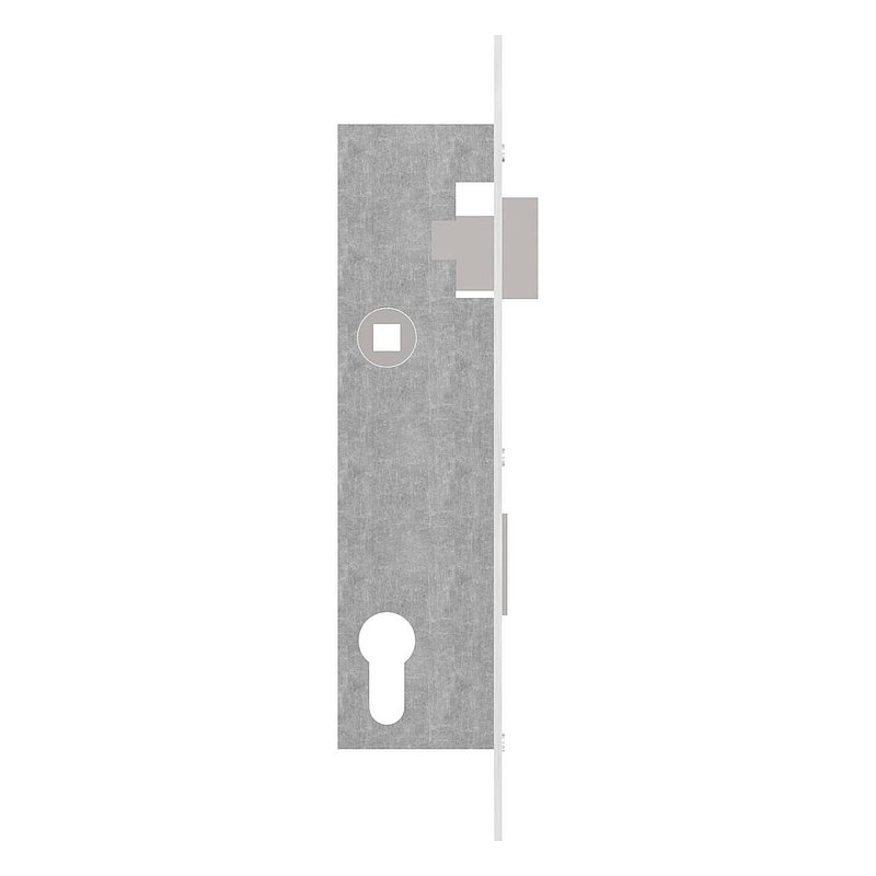 Rohrrahmenschloss verzinkt, Abstand 92 mm verzinkt, Dornmaß 35mm