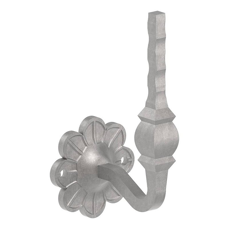 Handlaufträger mit Ronde 93mm, flach