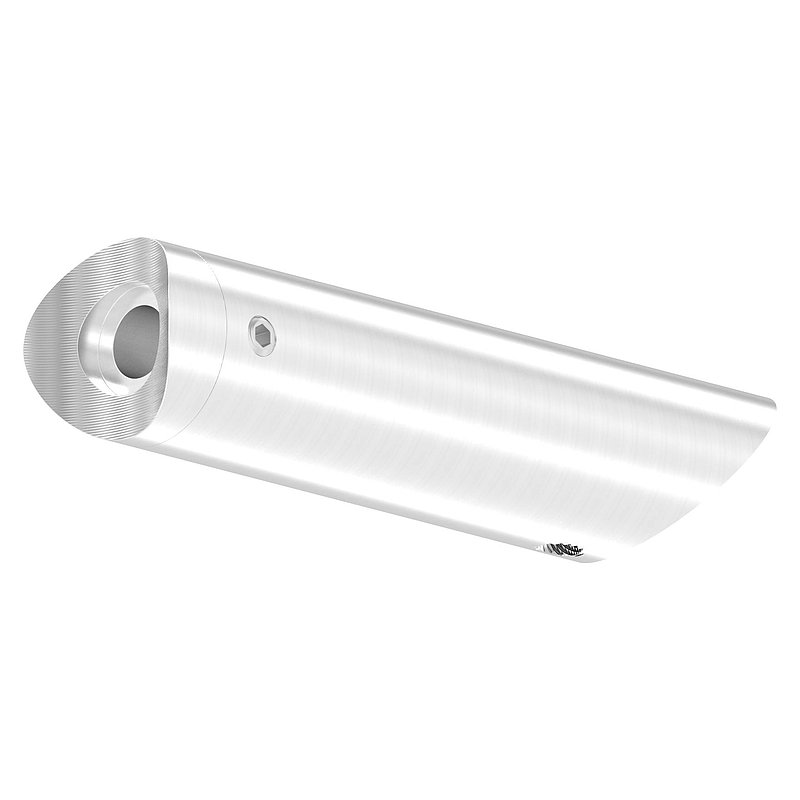 Rohrabstandshalter schräg, für Rohranschluss 33,7mm, V2A
