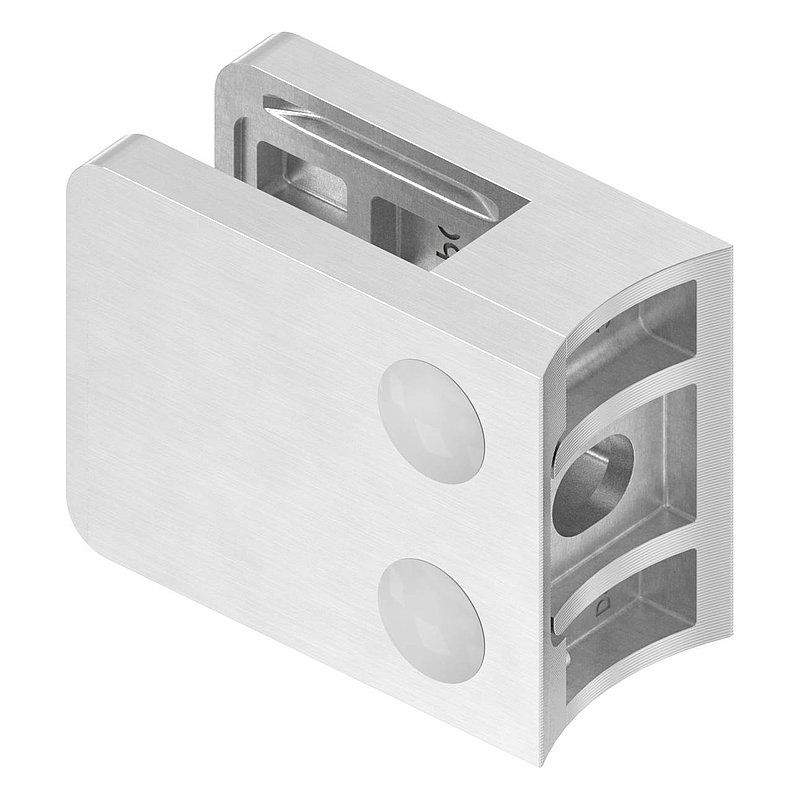 Glasklemme Mod. 36, Anschluss: 60,3mm, in V4A