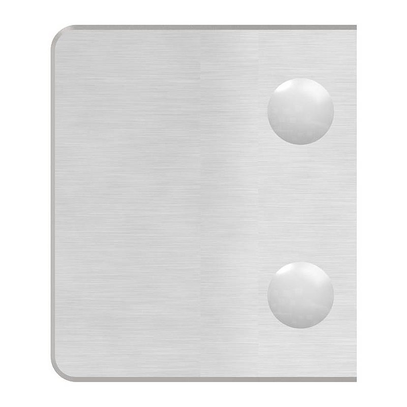 Pince à verre modèle 39, jonction: droite, V2A