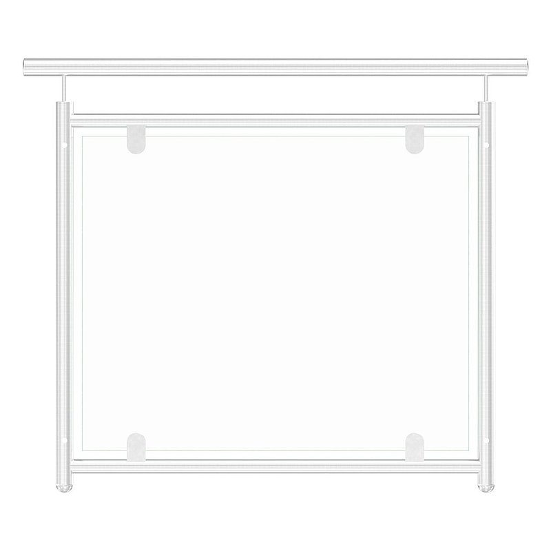 french balcony grille, straight, width: 1.0m, AISI304