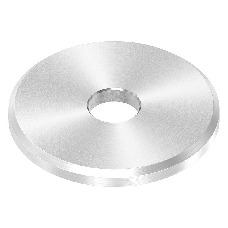 Beilagscheibe 35x3mm mit Fase, Bohrung 8,5mm, V2A