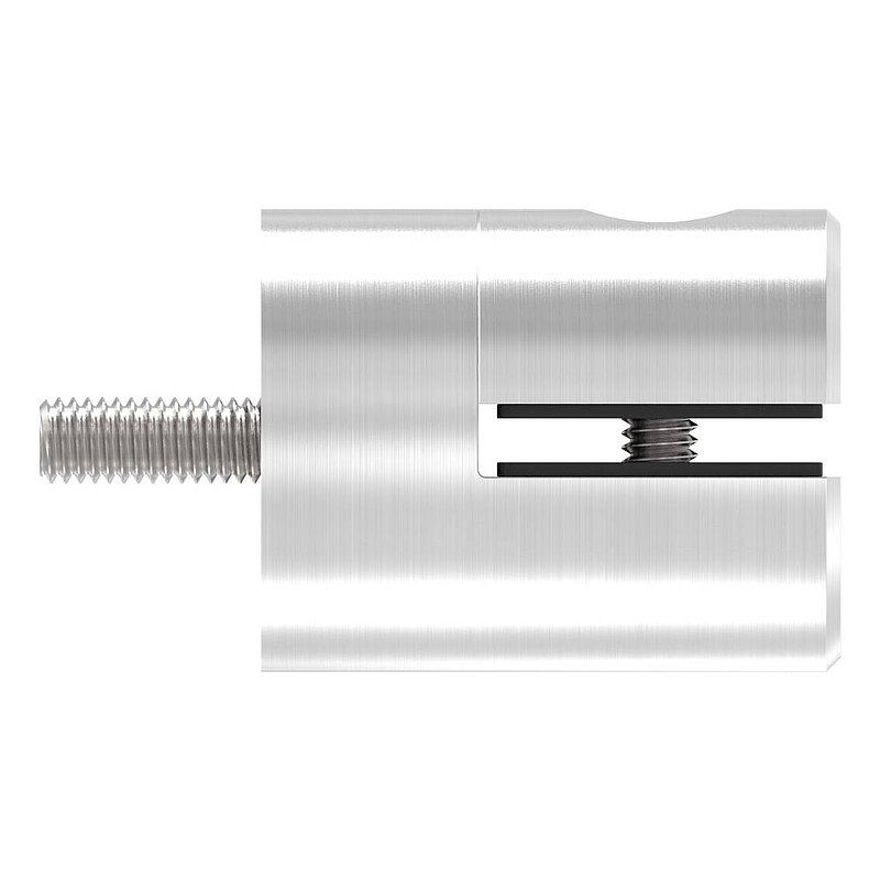 Blechhalter, Ø 32mm, Anschluss: gerade, V2A
