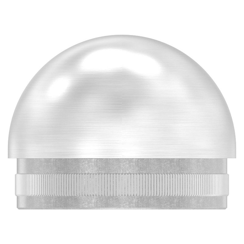 Rohrabschlussstopfen, für Rohr 60,3x2,0mm, V2A