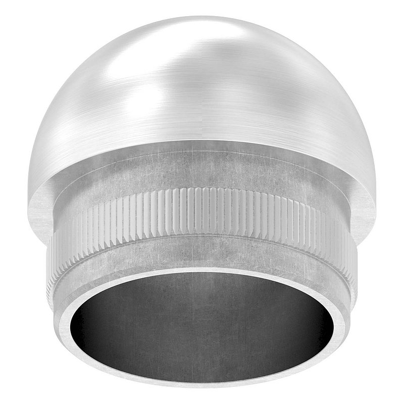 Rohrabschlussstopfen, für Rohr 33,7x2,0mm, V2A